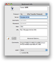 Bookmark Get Info