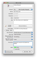 Advanced Mirroring Options