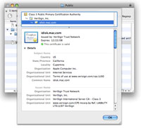 Certificate Info